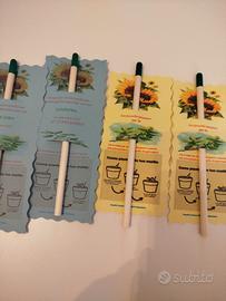 Matite piantabili Segnaposto Bomboniera 