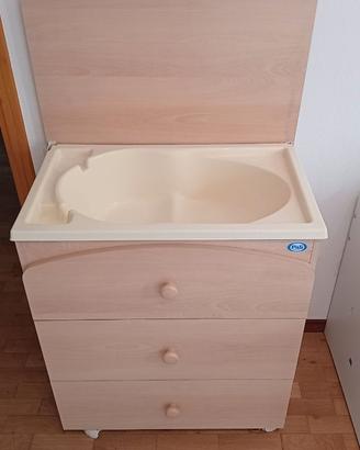 CASSETTIERA + VASCHETTA BAGNO PALI