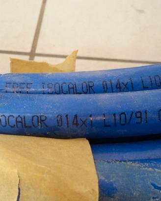 Tubi in rame isolati isocalor misura 14 e 16