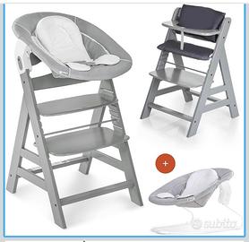 Seggiolone evolutivo Hauck + accessori