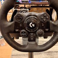 logitech g923 + postazione playseat