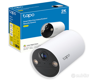 Tapo C410 Telecamera per Interni ed Esterni Senza