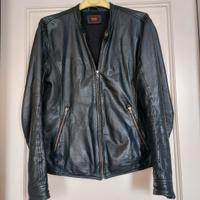 Giubbotto in vera pelle da uomo