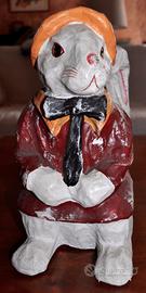 Pupazzo in cartapesta dipinto