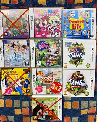 Giochi Ds e 3 Ds