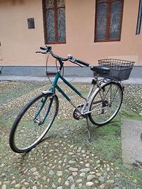 Bicicletta azzurra a Torino