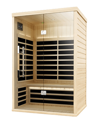 SAUNA INFRAROSSI 2 POSTI facilissima da montare!