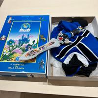 Vestito di carnevale di pawer ranger blu