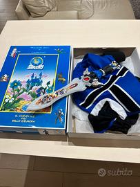 Vestito di carnevale di pawer ranger blu