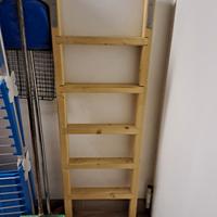 Scaletta in abete per letto a castello