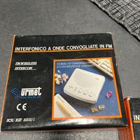 Interfonico  a onde convogliate in FM