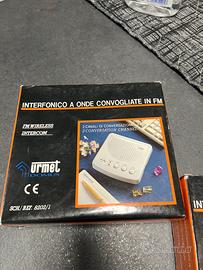 Interfonico  a onde convogliate in FM