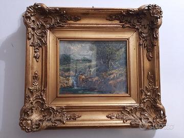 Quadro olio su tela Gino Grignani