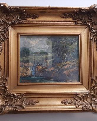 Quadro olio su tela Gino Grignani