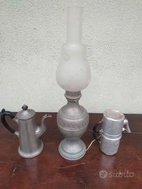 lume e caffettiera Napoletana.