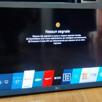smart TV lg 24 pollici wifi perfetto con telecoman