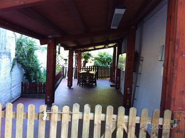 Area riservata in casa rustica