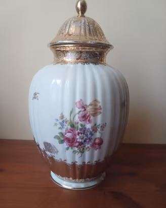 Grande vaso potiche vintage porcellana RK Bavaria