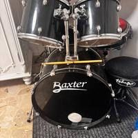 Batteria acustica Baxter completa e funzionante
