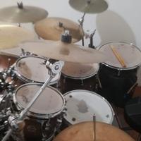 batteria piu mixer e microfoni