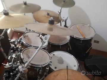 batteria piu mixer e microfoni