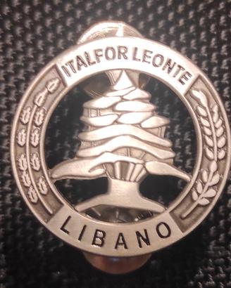 Distintivo Italfor Leonte - Libano