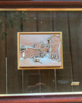 Bassorilievo artistico realizzato da Krisa