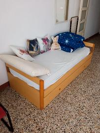 Letto singolo doppio