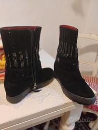 stivaletti donna camoscio 