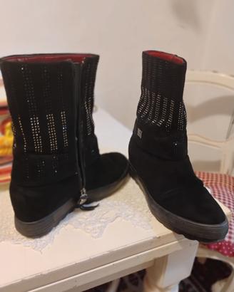 stivaletti donna camoscio 