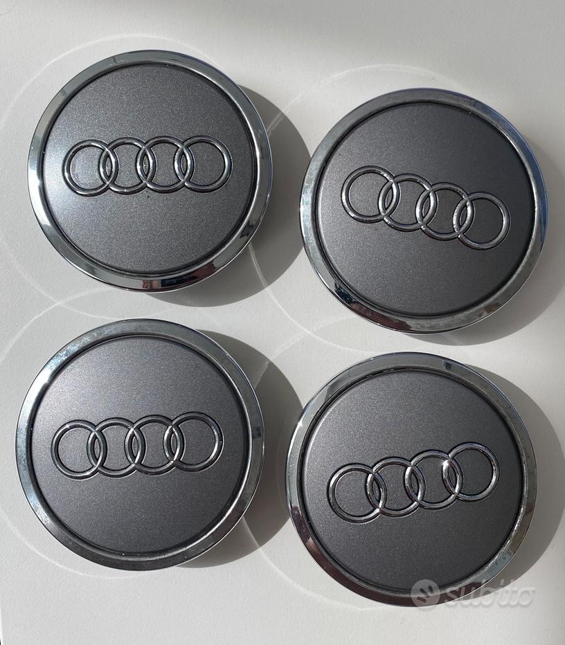 4 Tappi Coprimozzo AUDI 69mm A3 A4 A5 A6 TT RS4 Q5 Q7 S4 A8