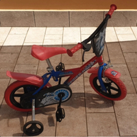 Bicicletta Dino Bikes 12" Spiderman Rosso/blu