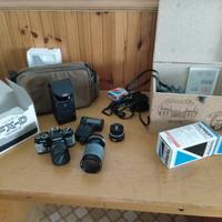 yashica fx3 quartz+tamron 35-135