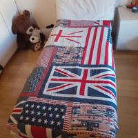 Letto una piazza con contenitore