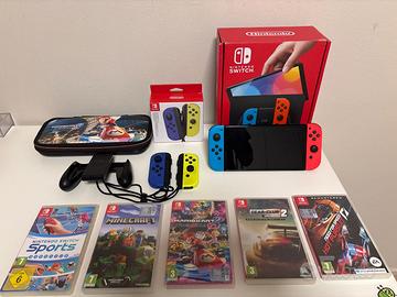 Nintendo Switch Oled + accessori