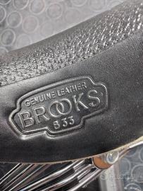 sella artigianale inglese brooks color nero nuova.