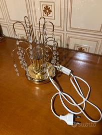 Lampada da tavolo anni 80 vintage