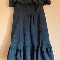 Abito vestito Lokita Milano in cotone sangallo M/L