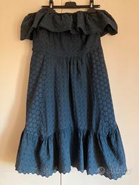 Abito vestito Lokita Milano in cotone sangallo M/L