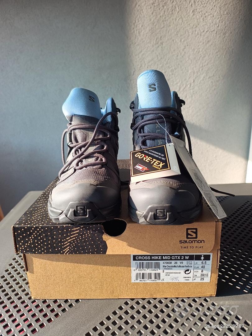 Hiking Boots Salomon Cross Donna Scarponcini Trekking Donna