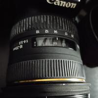 Canon Eos 500D + 2 Obiettivi + Borsa +Cavalletto