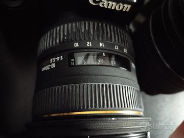 Canon Eos 500D + 2 Obiettivi + Borsa +Cavalletto