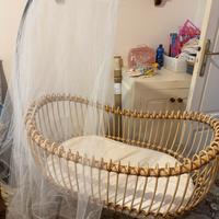 Culla Bermbach in rattan Lola. mai usata!