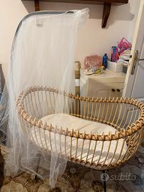Culla Bermbach in rattan Lola. mai usata!