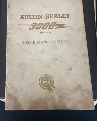 Austin Healey 3000 Bj7 uso e manutenzione