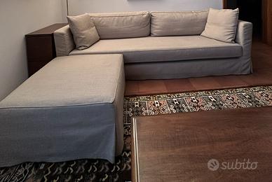 Divano Verzelloni 240 cm con pouf - stato perfetto