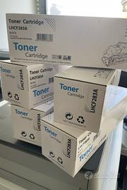 5 Toner compatibile Hp CF283A 83A NERO