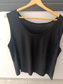 Top sotto giacca elegante donna curvy 