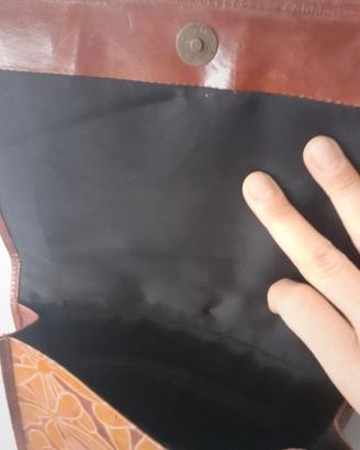 Borsa tracolla in pelle