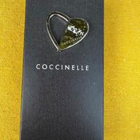Portachiavi Coccinelle cuore ovale acciaio unisex